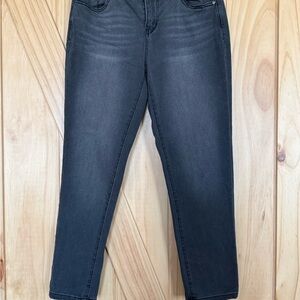 1822 Denim Charcoal Ankle Jeans